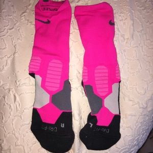 Nike Hot Pink Compression Socks